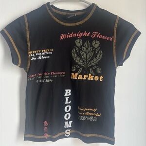 urban outfitters graphic baby tee